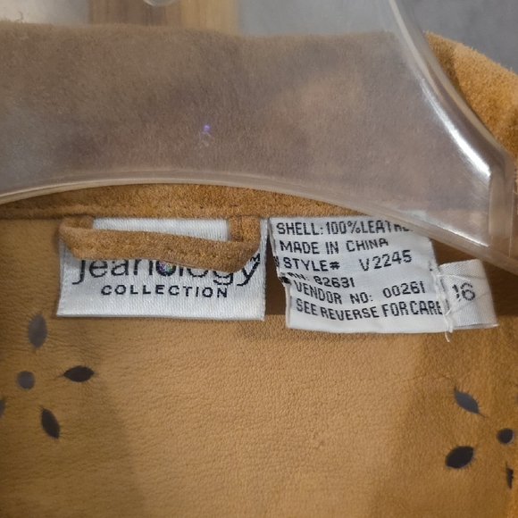Newport News Brown Suede Women's Jacket - Picture 4 of 4